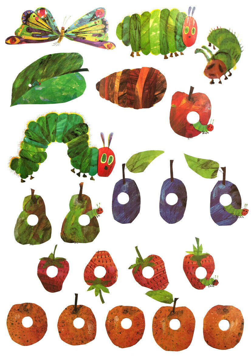 Hungry Caterpillar Wall Stickers – Well & Truly Stuck Stickers